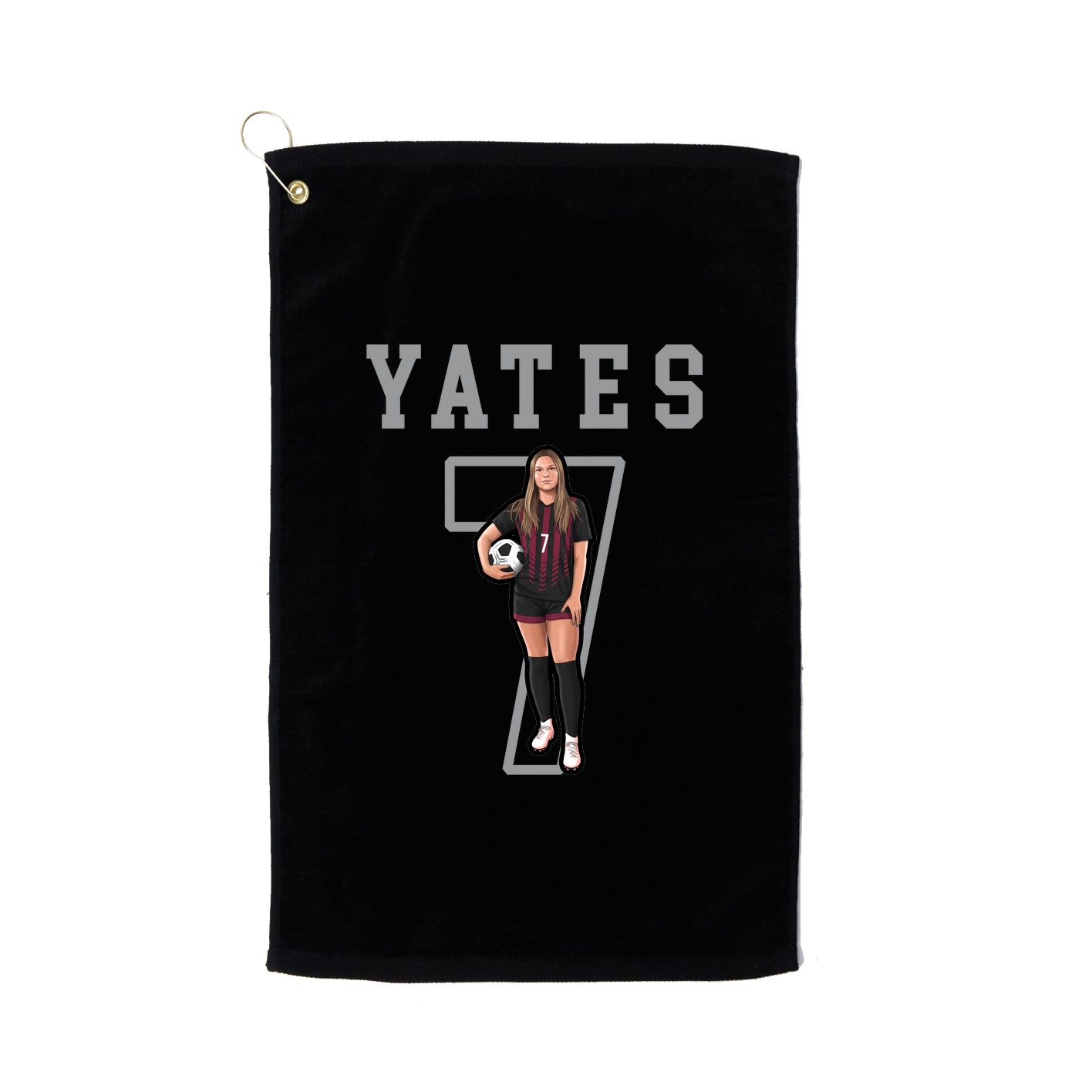 Golf Towel — Shirsey in Black
