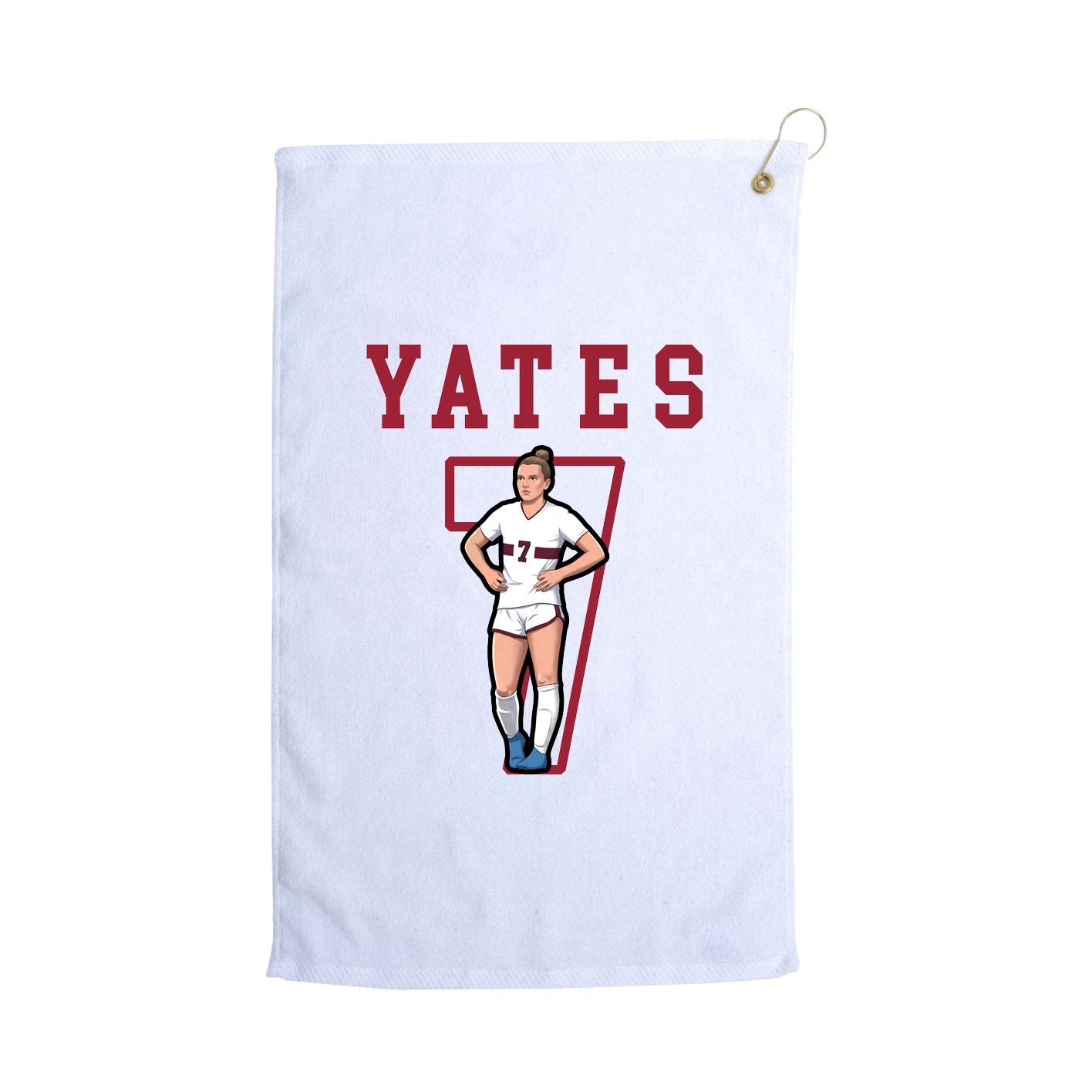 Golf Towel — Shirsey in White