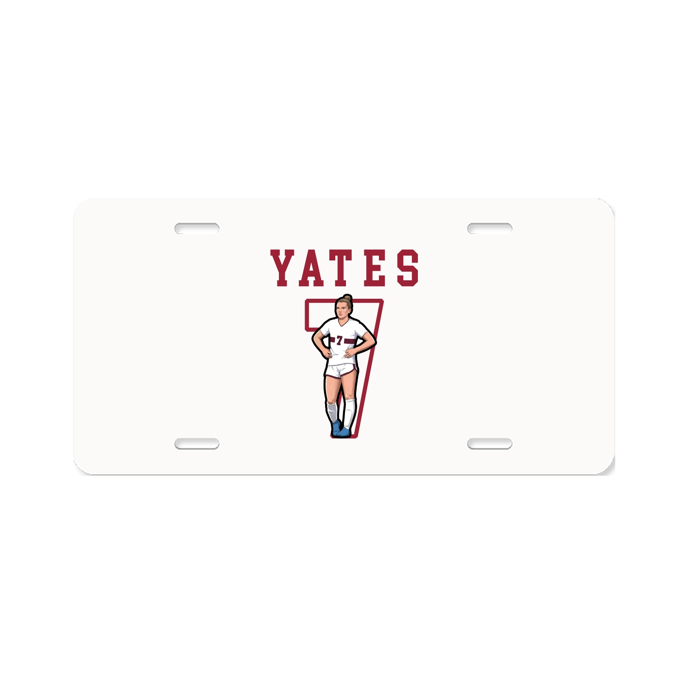 License Plate — Shirsey in Classic