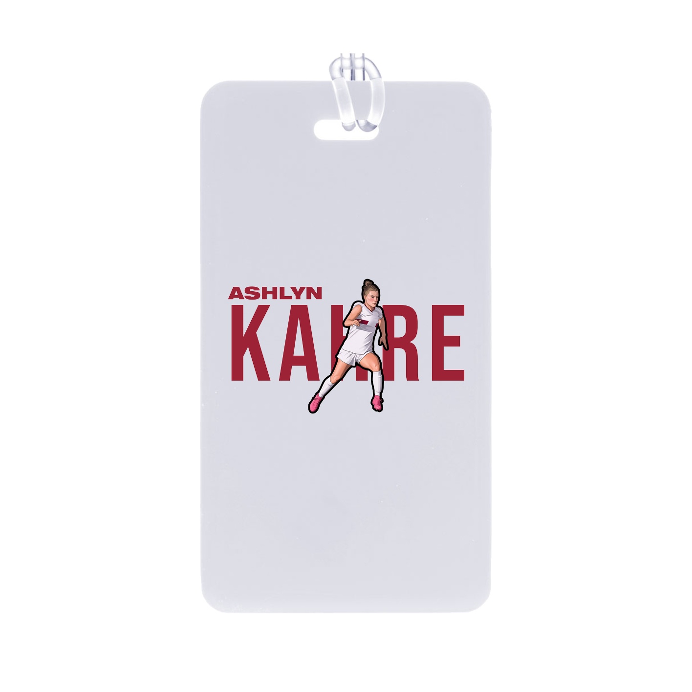 Bag Tag — Player Name in Classic