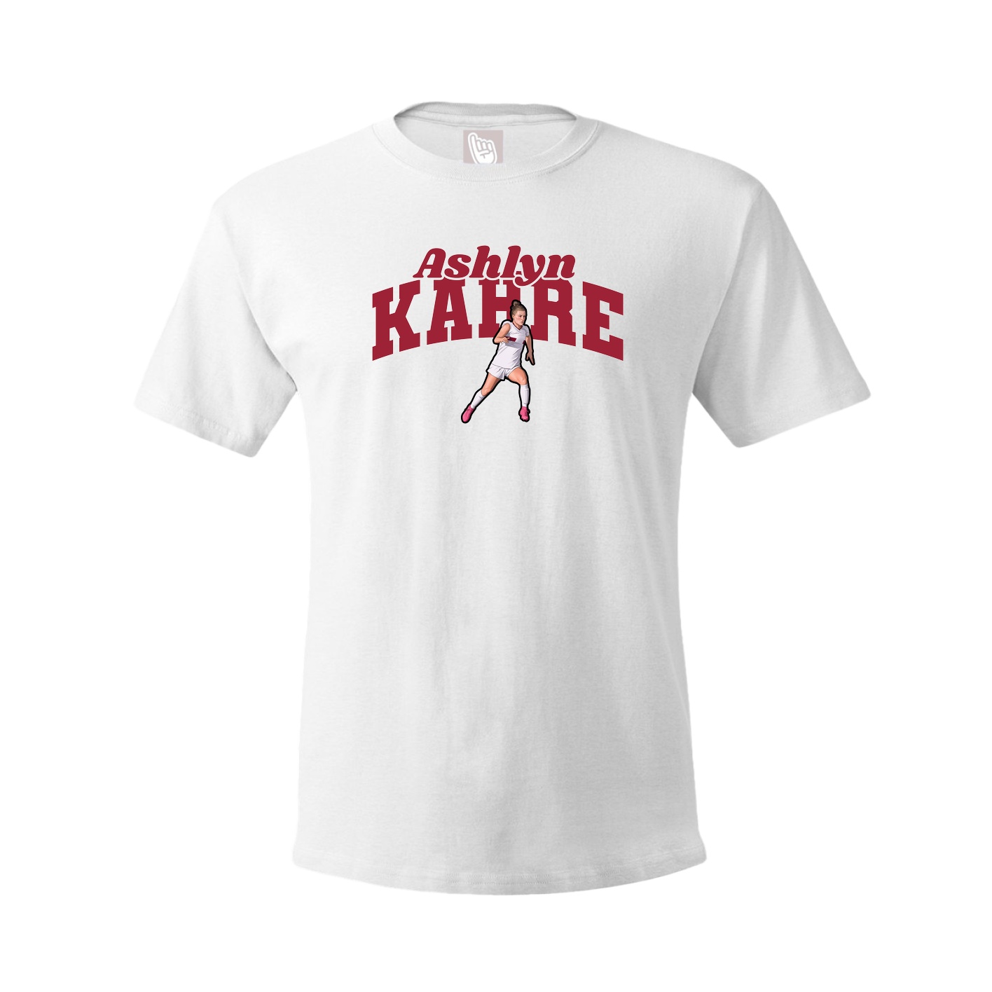 Youth Tee — Signature Arch in White
