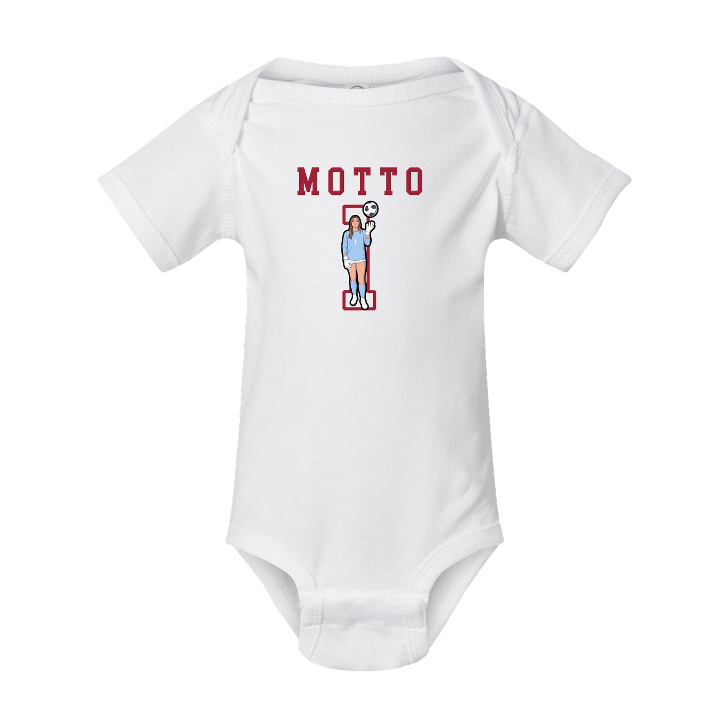 Baby Onesie — Shirsey in White