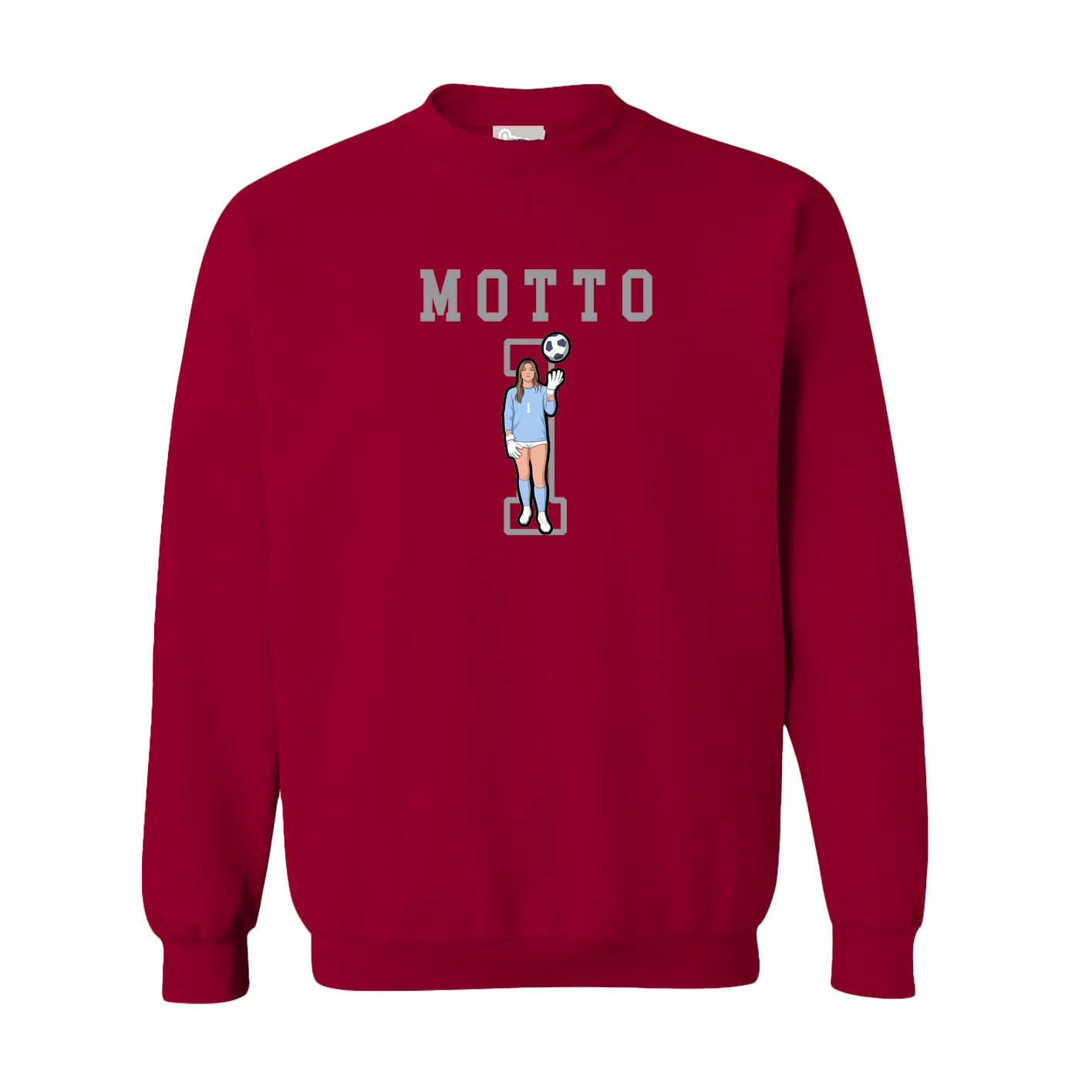 Fleece Crew — Shirsey in Cardinal