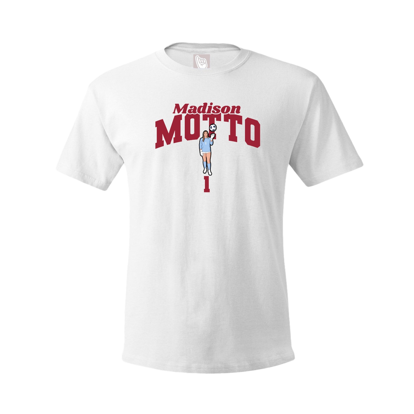 Tee — Signature Arch in White