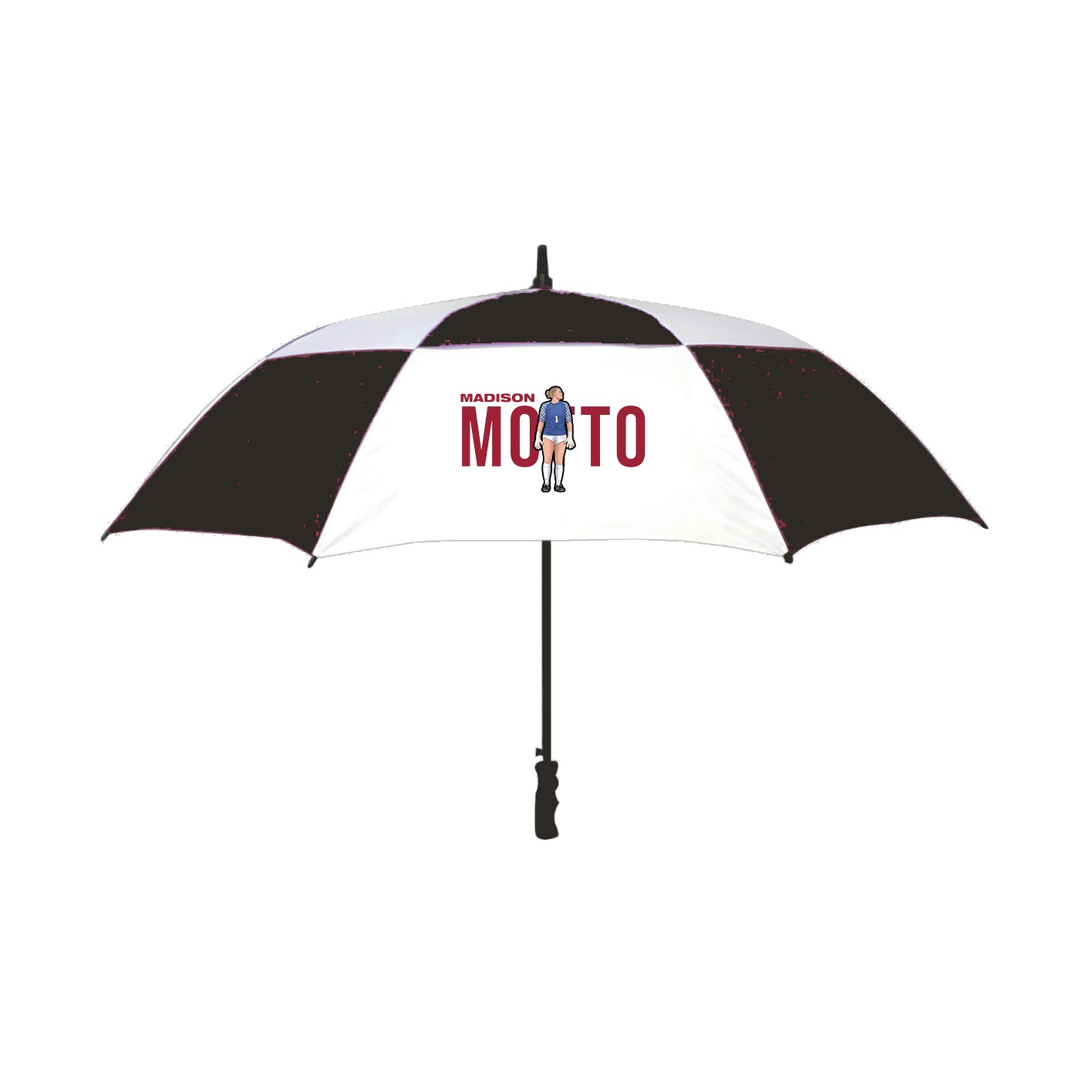 Golf Umbrella — Player Name in Black