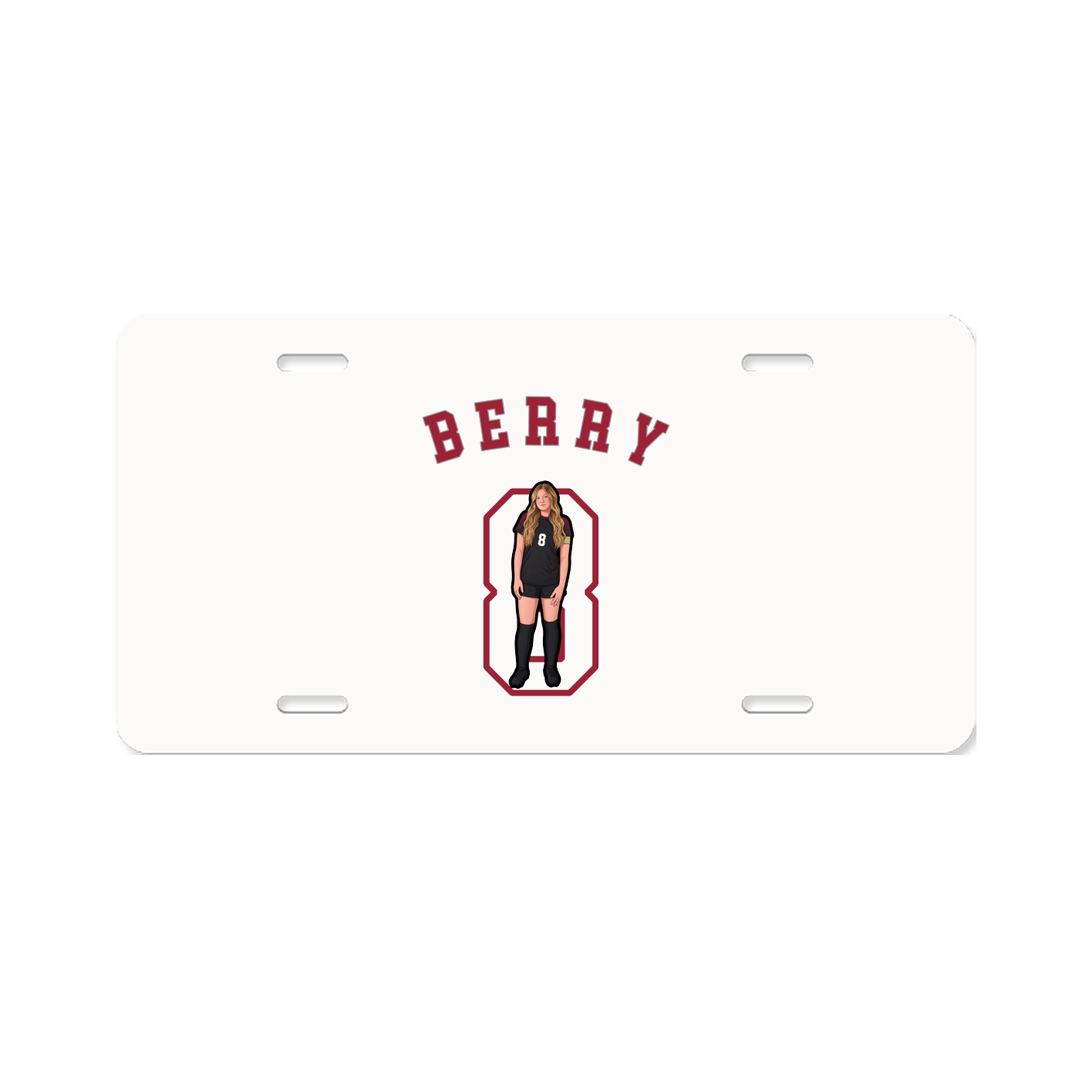 License Plate — Shirsey Arch in Classic