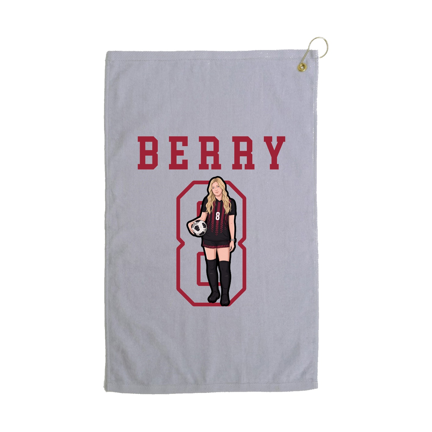 Golf Towel — Shirsey in Grey