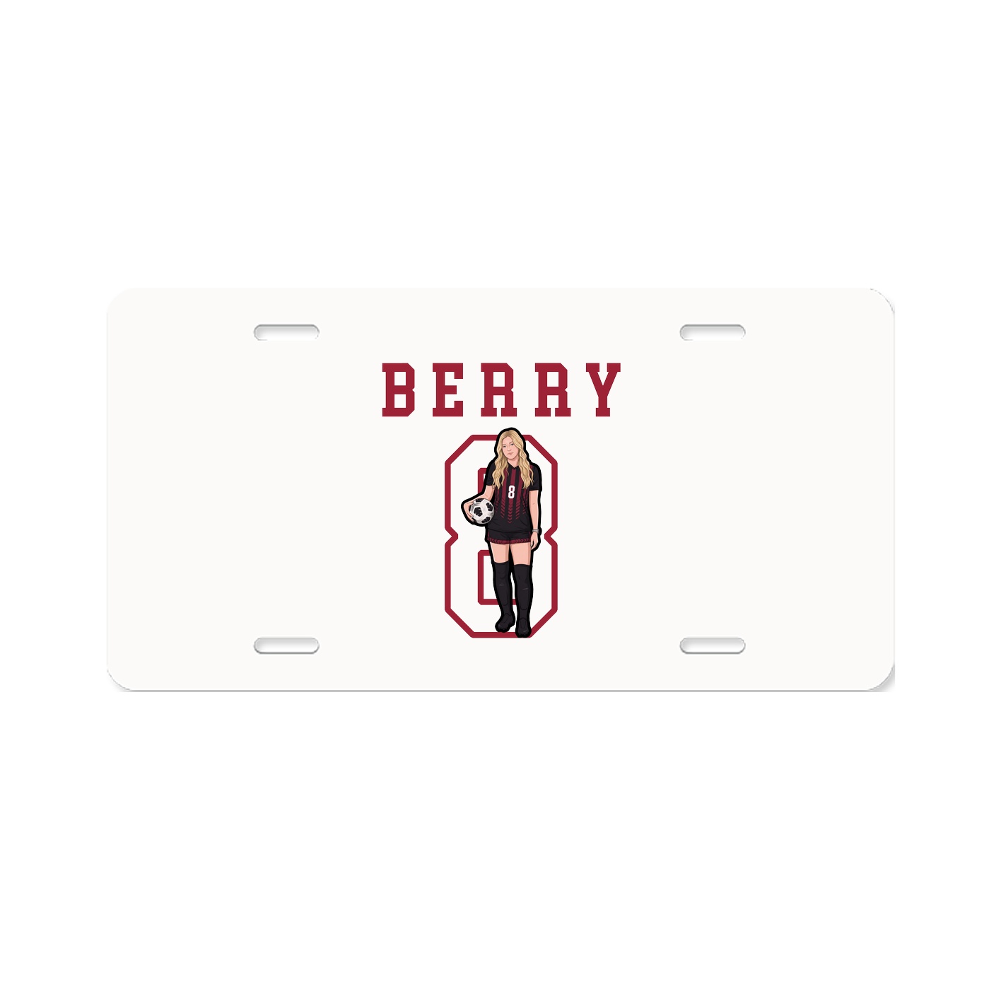 License Plate — Shirsey in Classic