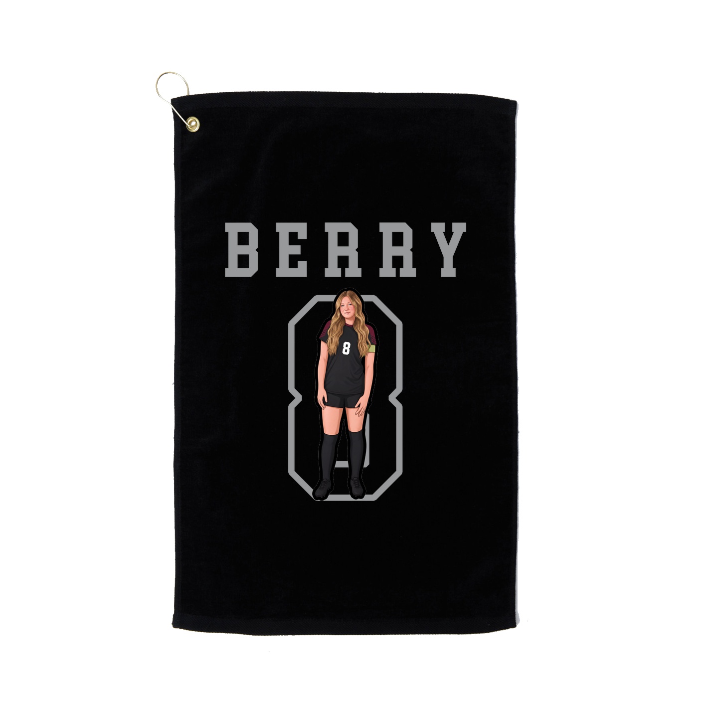 Golf Towel — Shirsey in Black