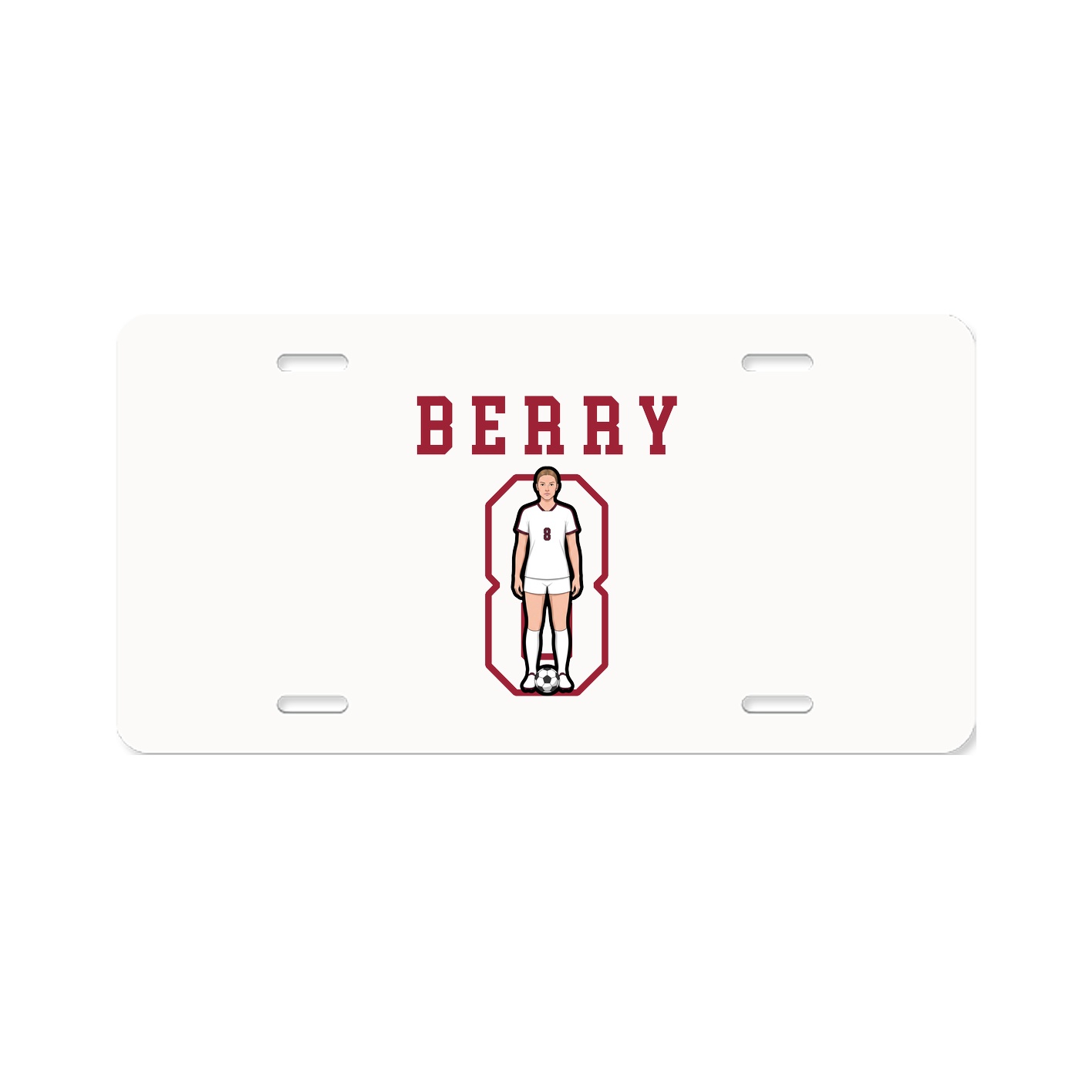 License Plate — Shirsey in Classic