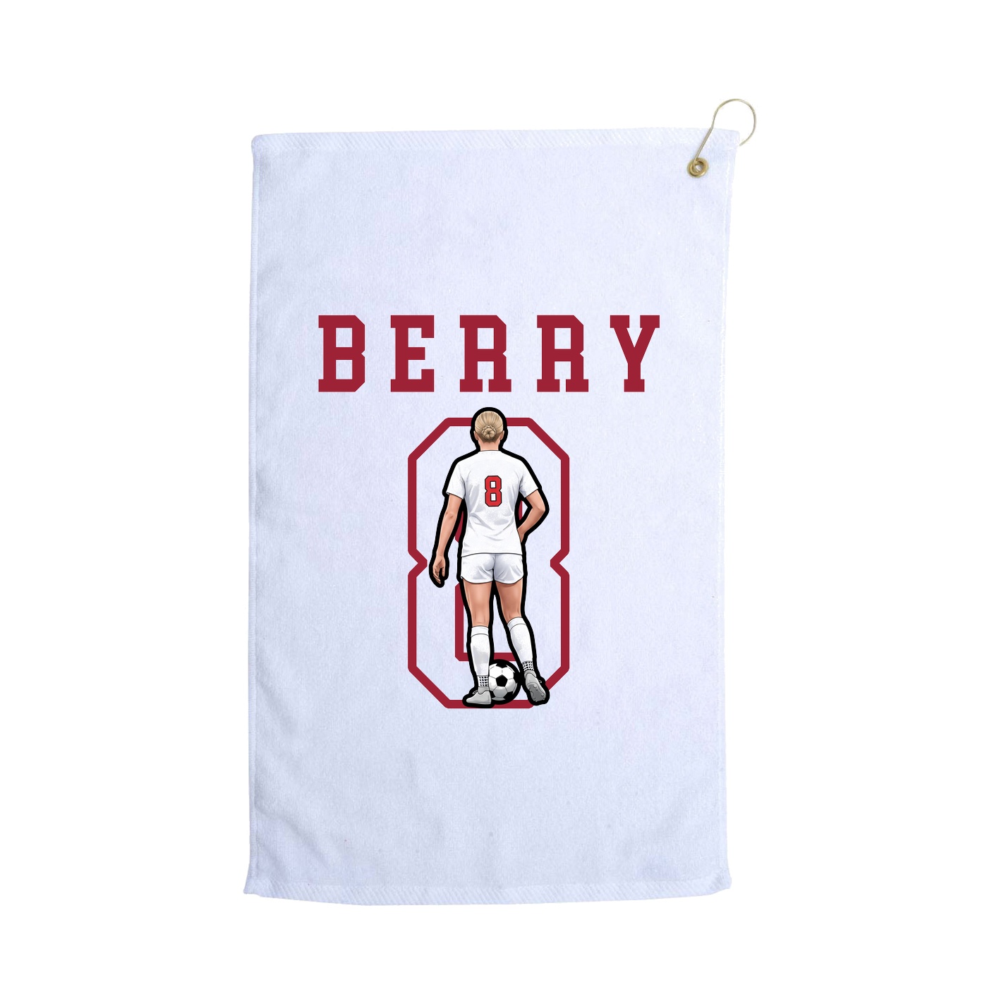 Golf Towel — Shirsey in White
