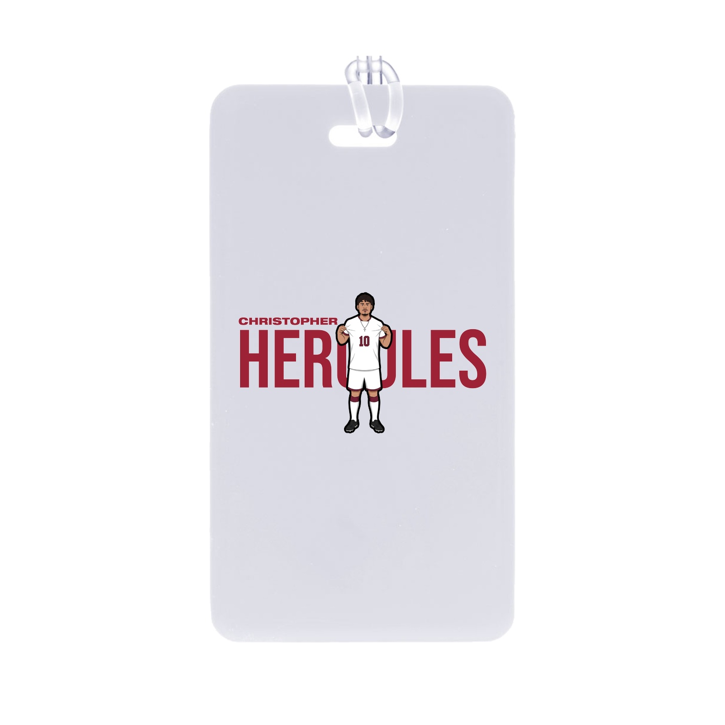 Bag Tag — Player Name in Classic