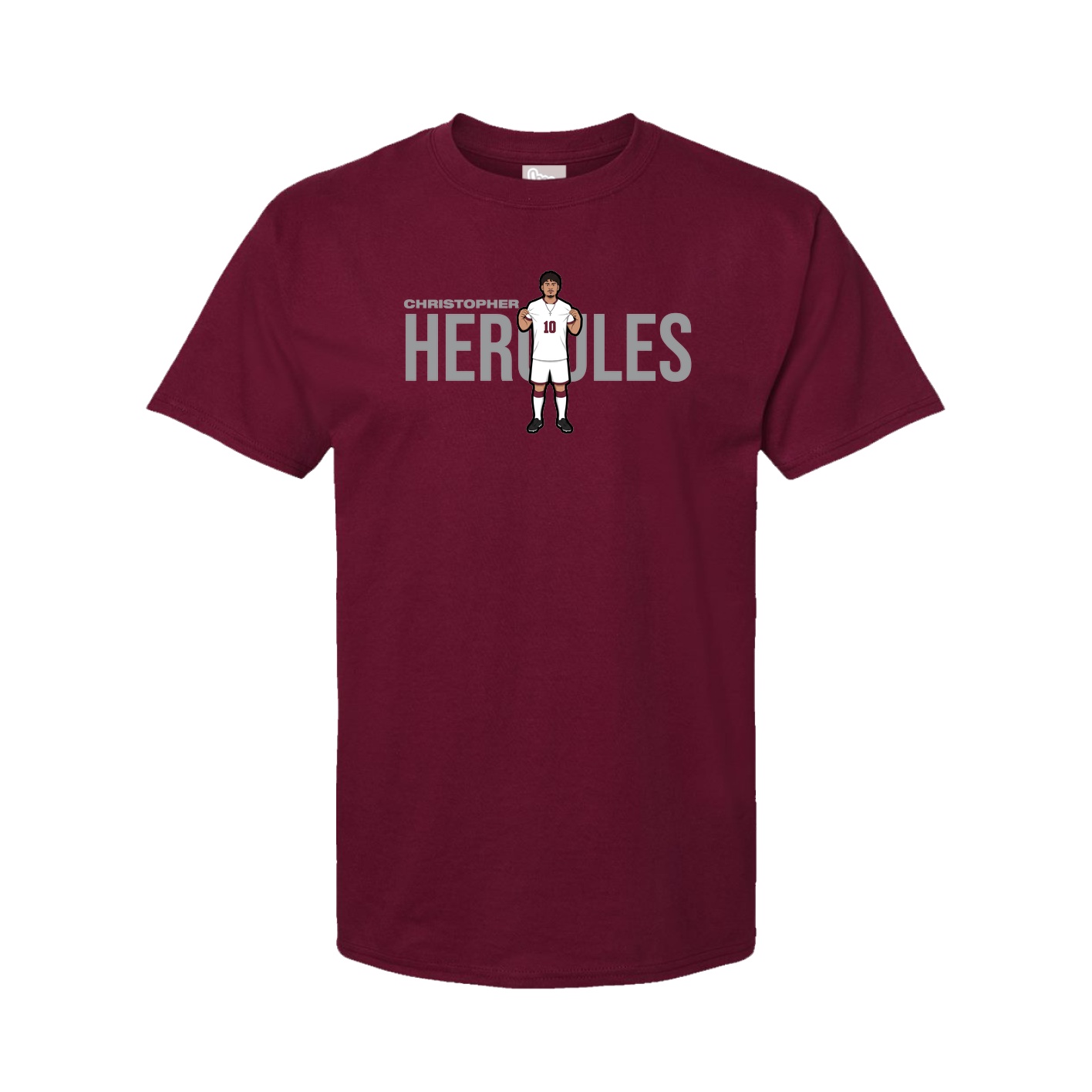 Tee — Player Name in Cardinal