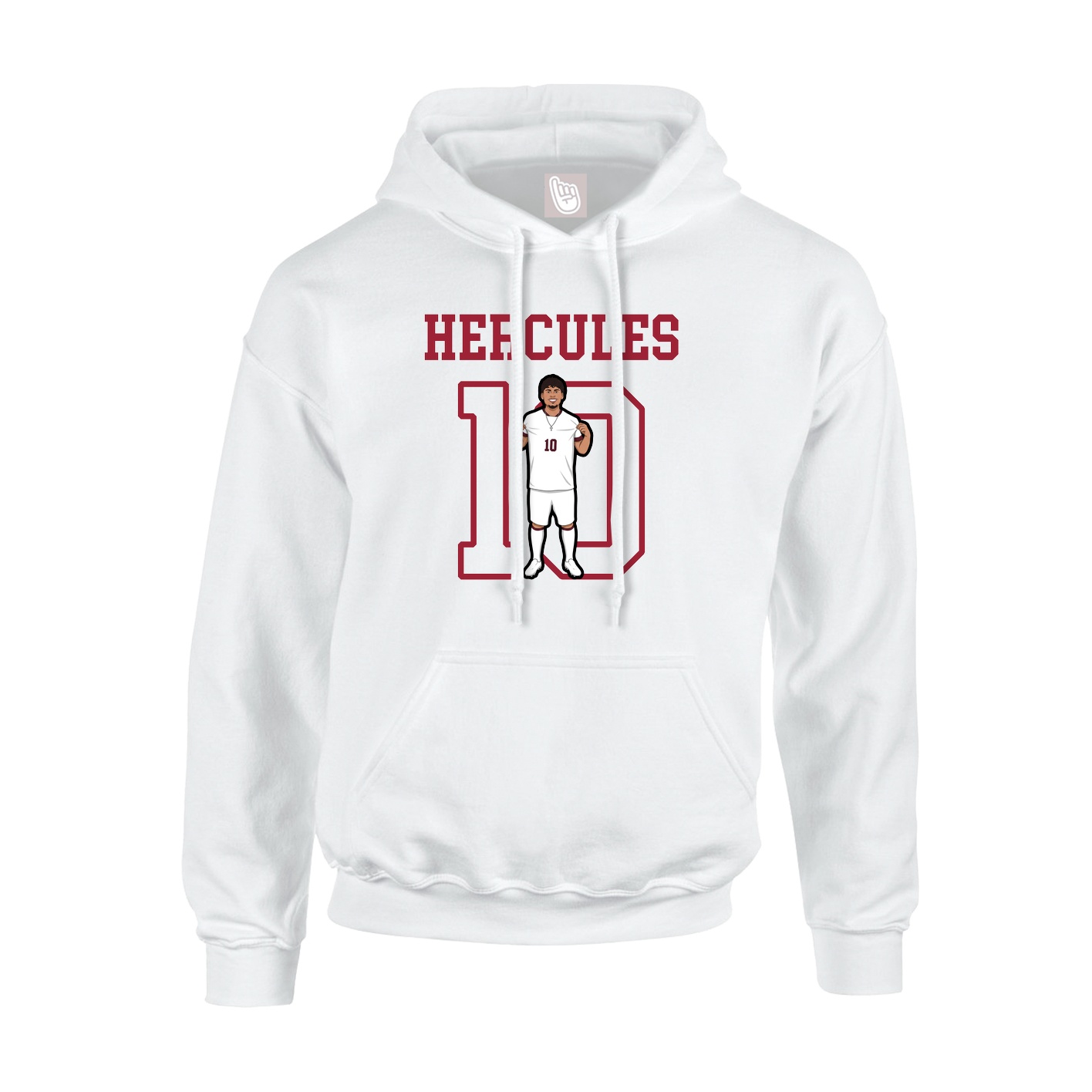 Youth Hoodie — Shirsey in White