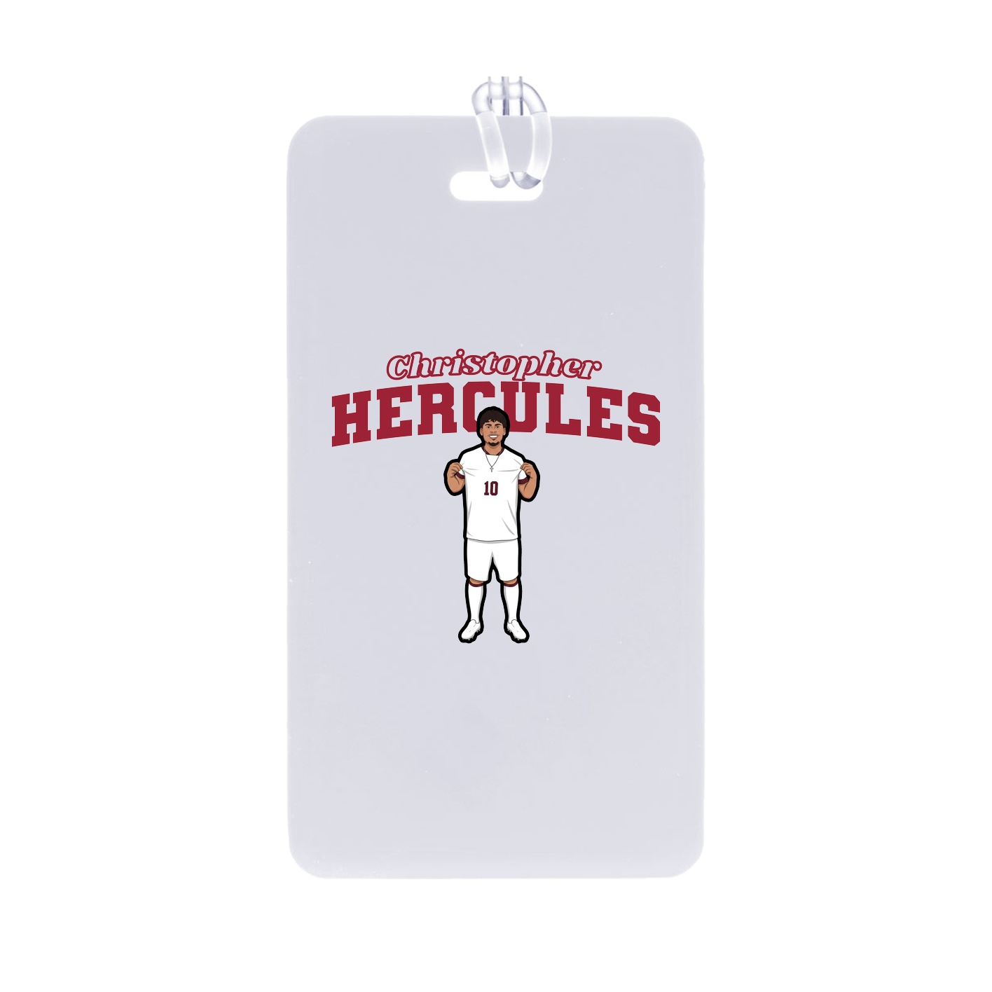 Bag Tag — Name Arch in Classic