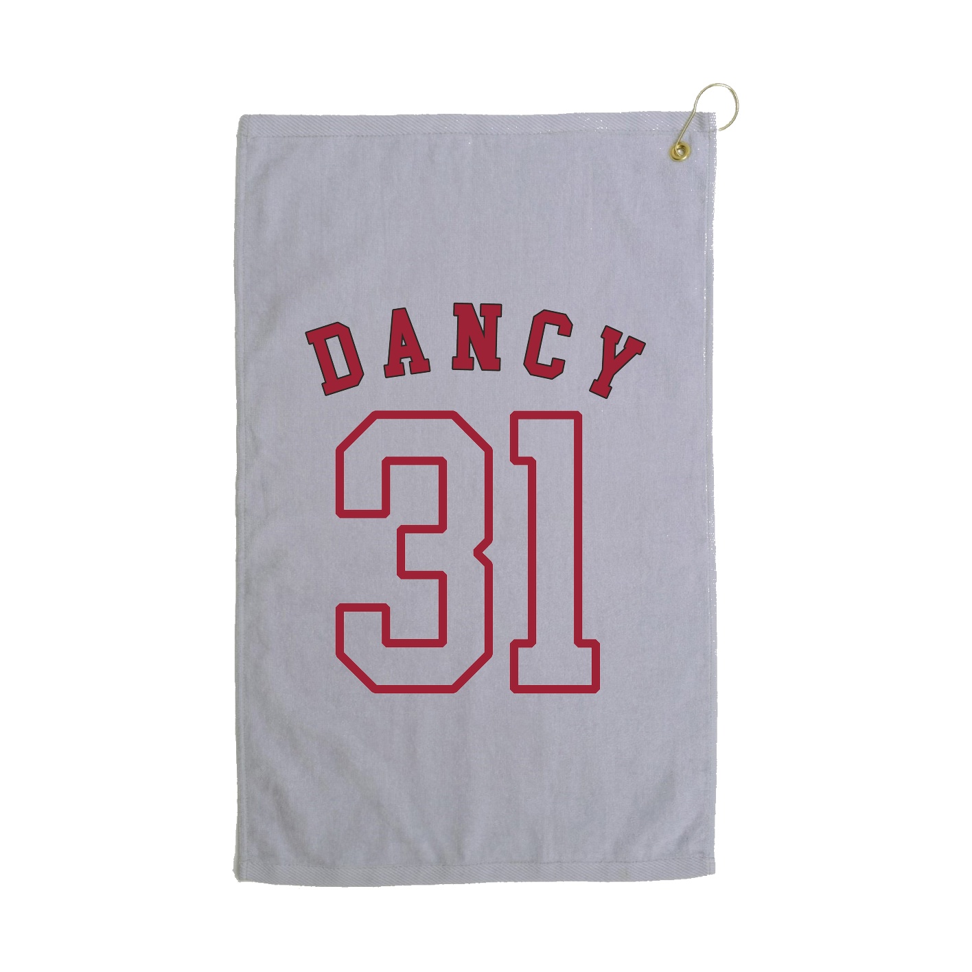 Golf Towel — Shirsey Arch in Grey
