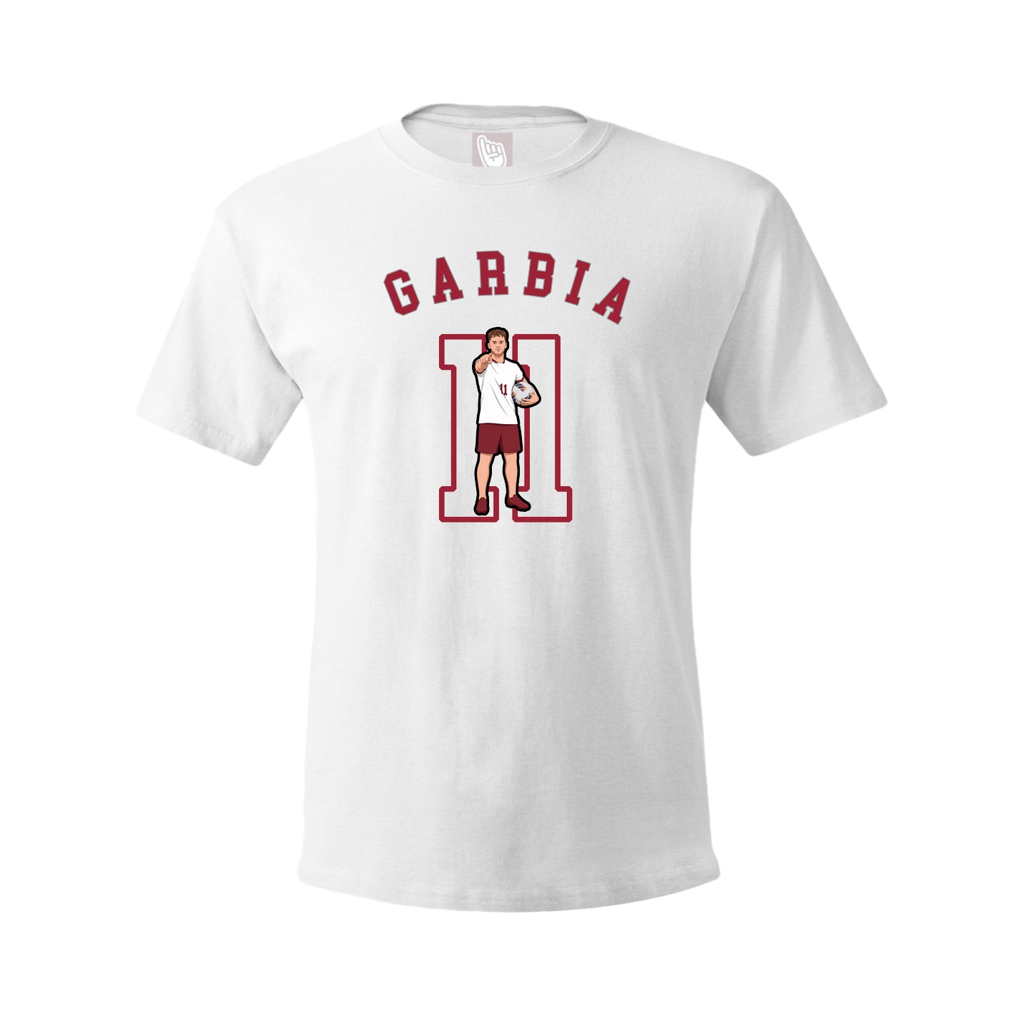 Youth Tee — Shirsey Arch in White