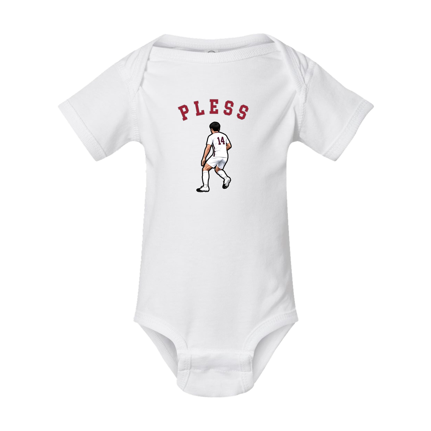 Baby Onesie — Shirsey Arch in White