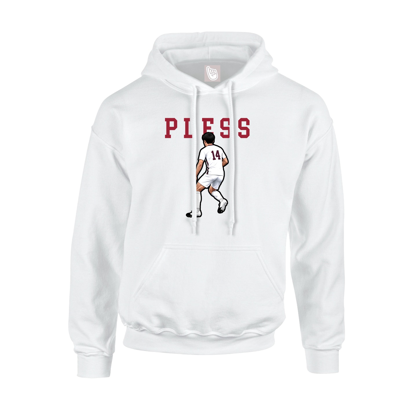 Youth Hoodie — Shirsey in White