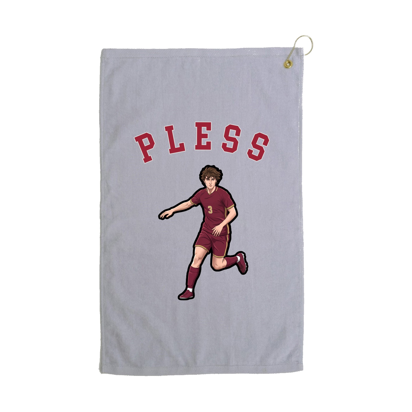 Golf Towel — Shirsey Arch in Grey