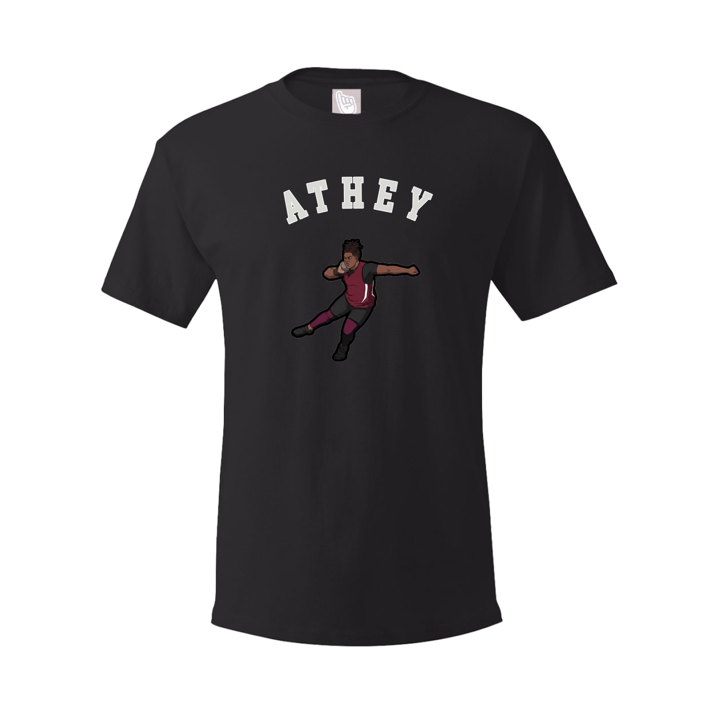 Youth Tee — Shirsey Arch in Black