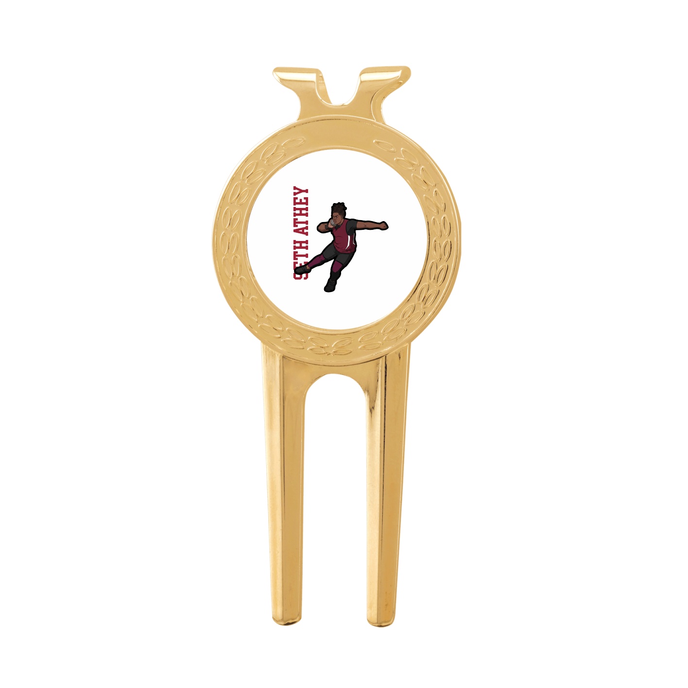 Divot Tool with Ball Marker — Name Vertical in Classic