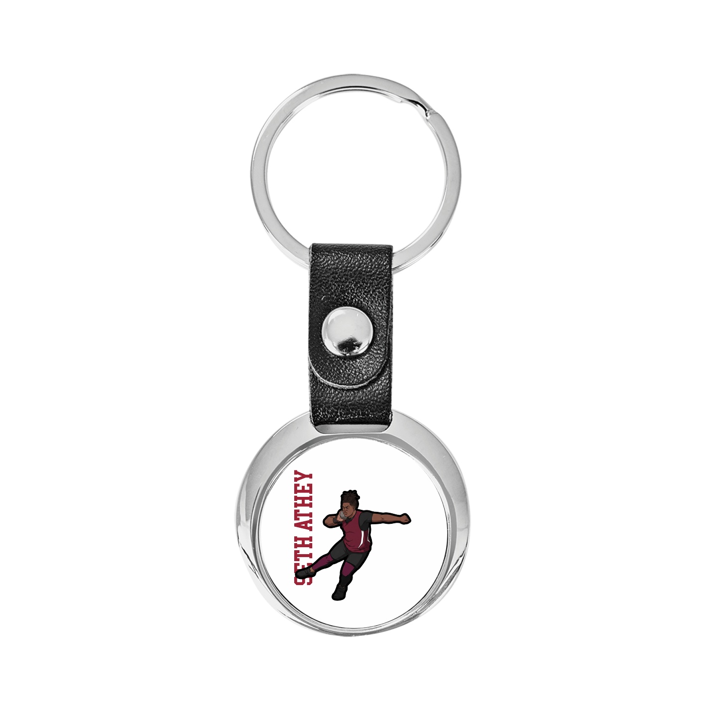 Key Chain — Name Vertical in Classic