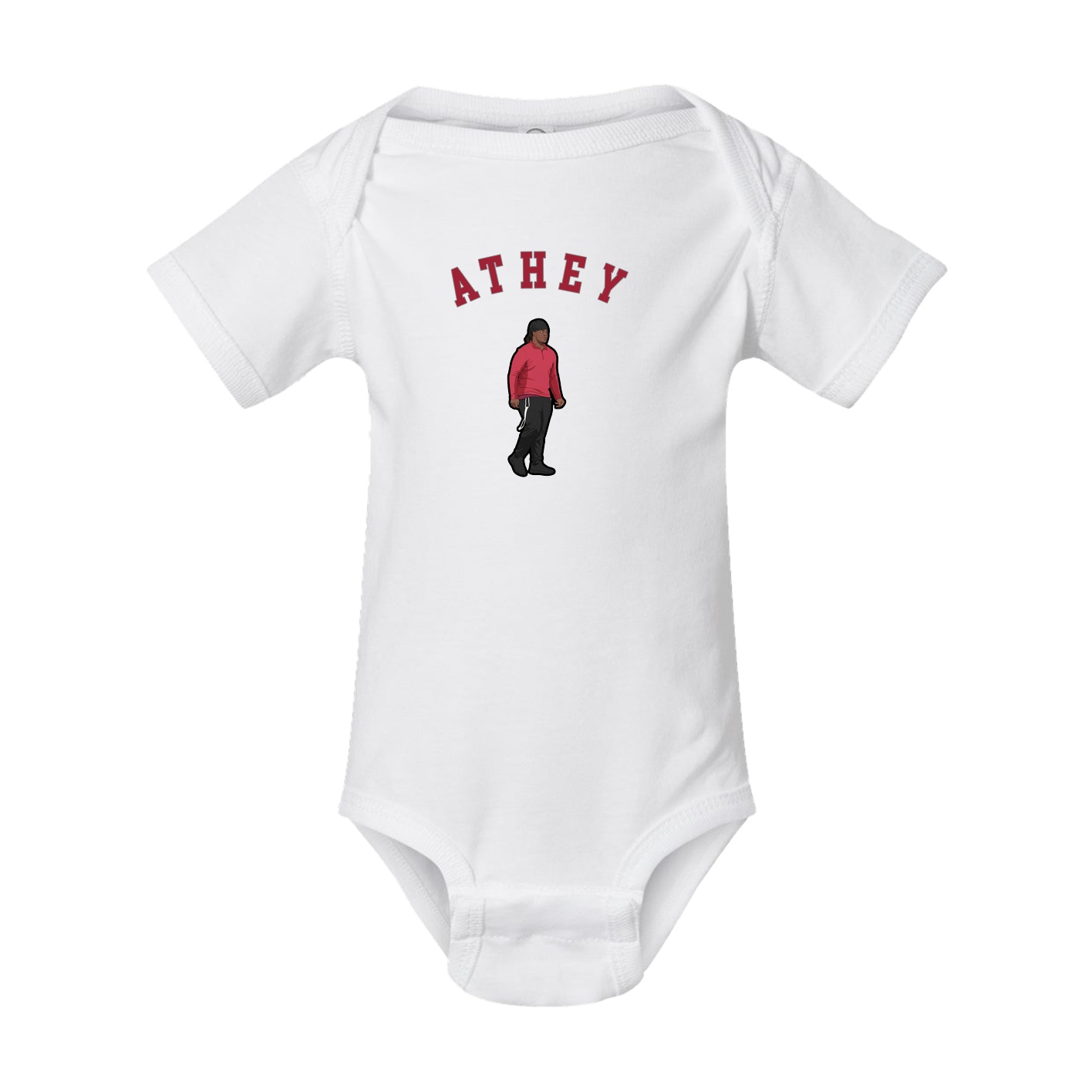 Baby Onesie — Shirsey Arch in White