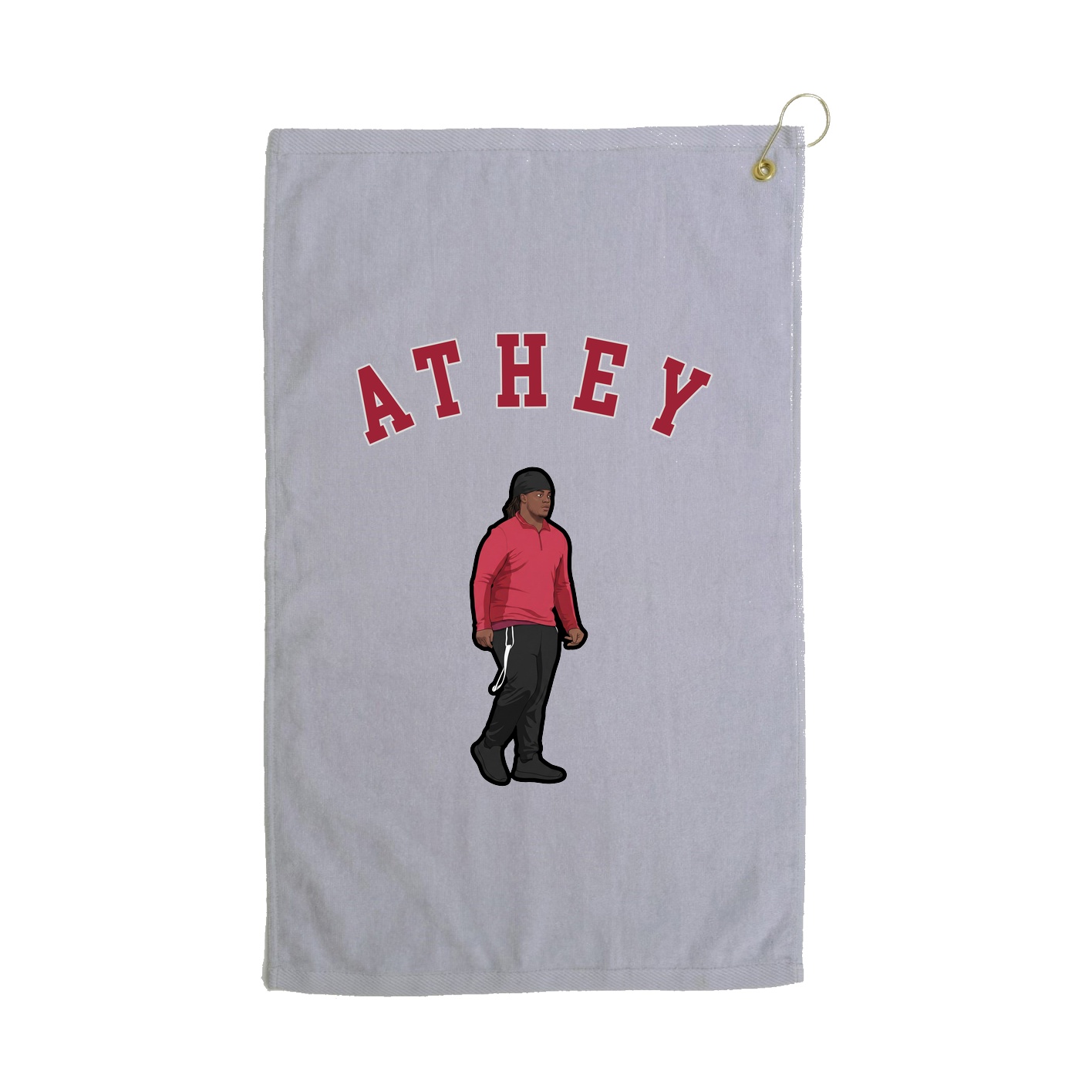 Golf Towel — Shirsey Arch in Grey