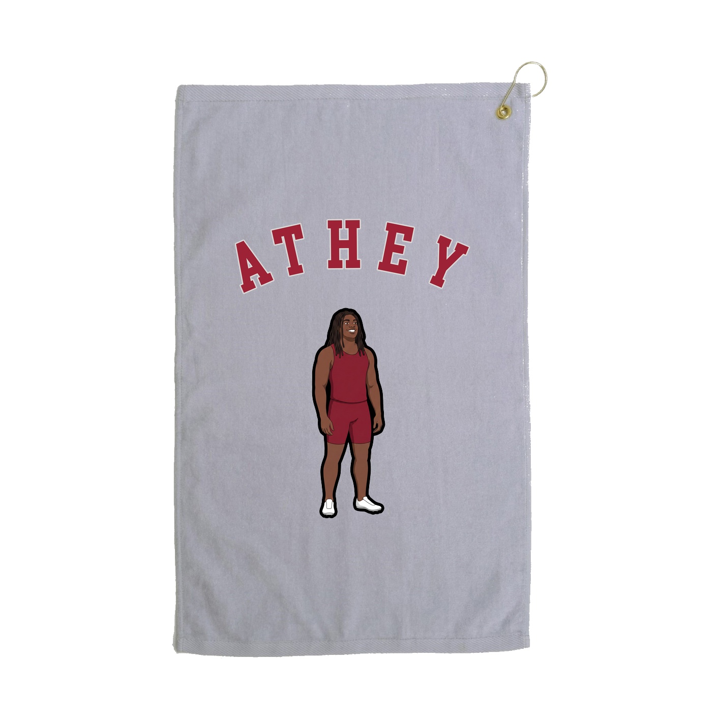 Golf Towel — Shirsey Arch in Grey