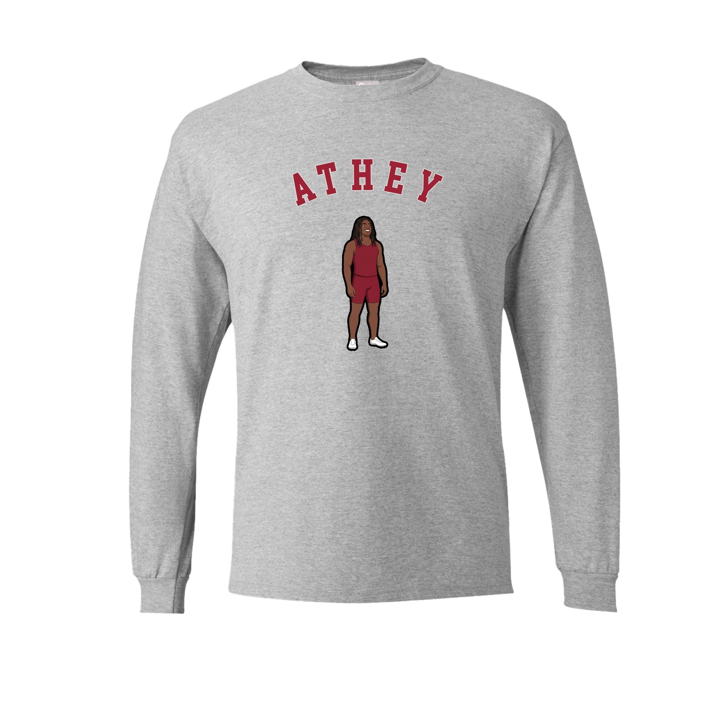 Long Sleeve Tee — Shirsey Arch in Grey