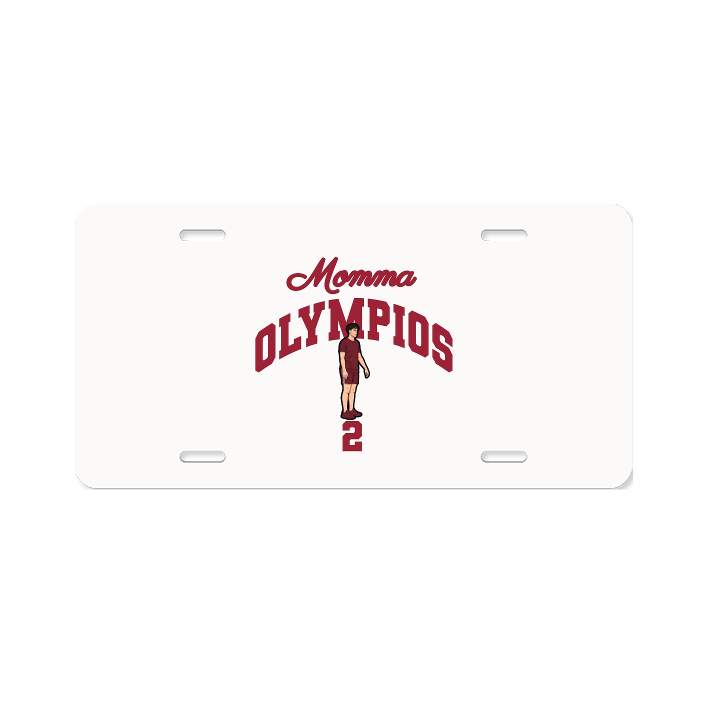 License Plate — Mothers Day Arch in Classic