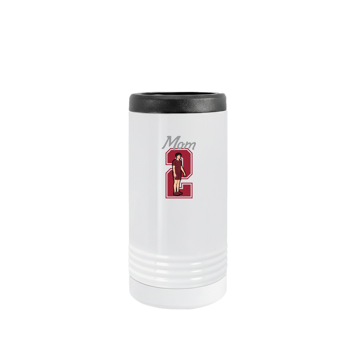 Slim Beverage Holder — Mothers Day Shirsey in White