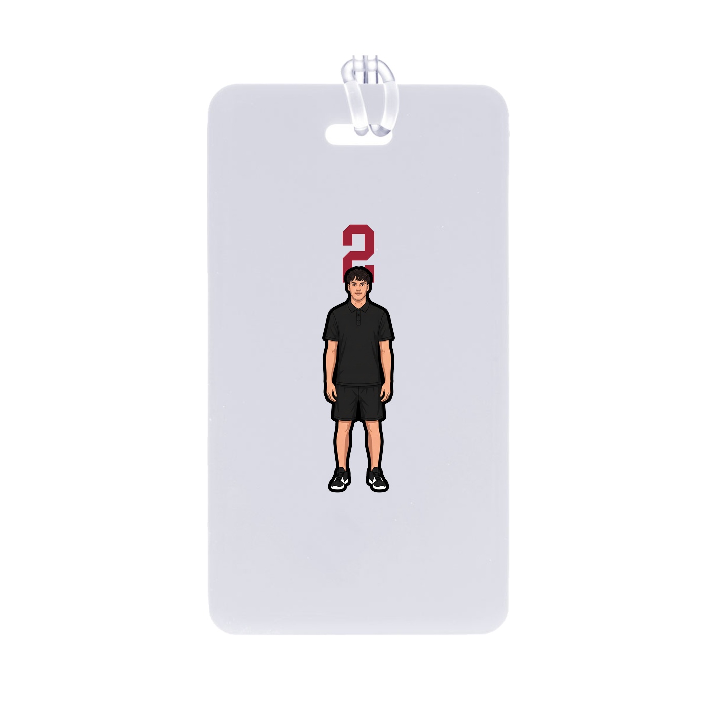 Bag Tag — Number Top in Classic