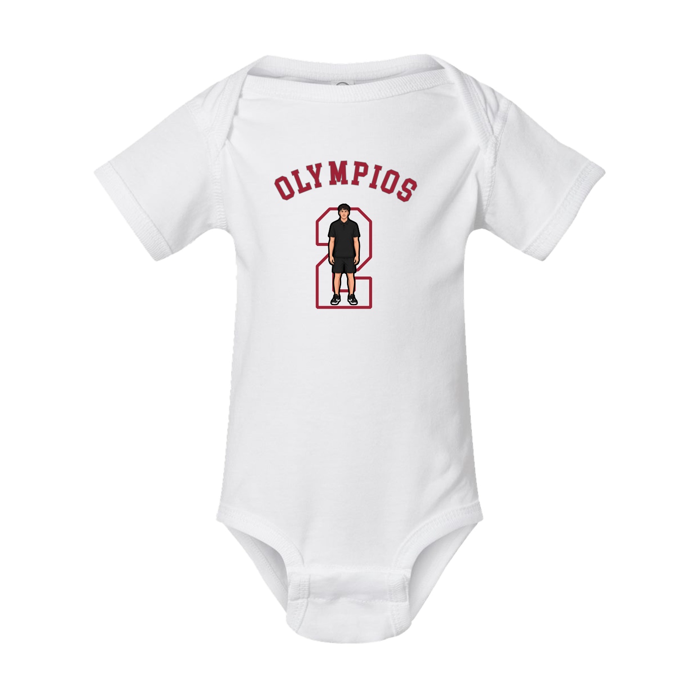 Baby Onesie — Shirsey Arch in White