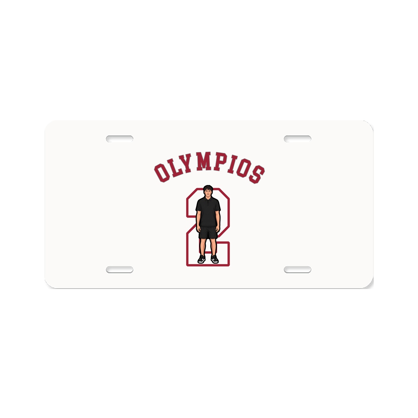 License Plate — Shirsey Arch in Classic