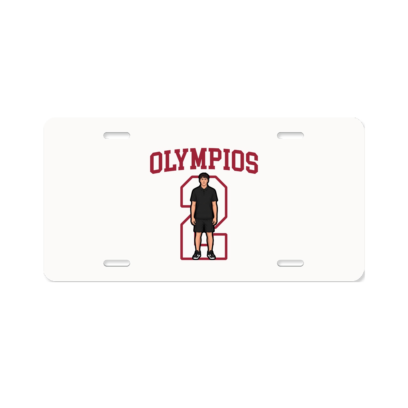 License Plate — Shirsey in Classic