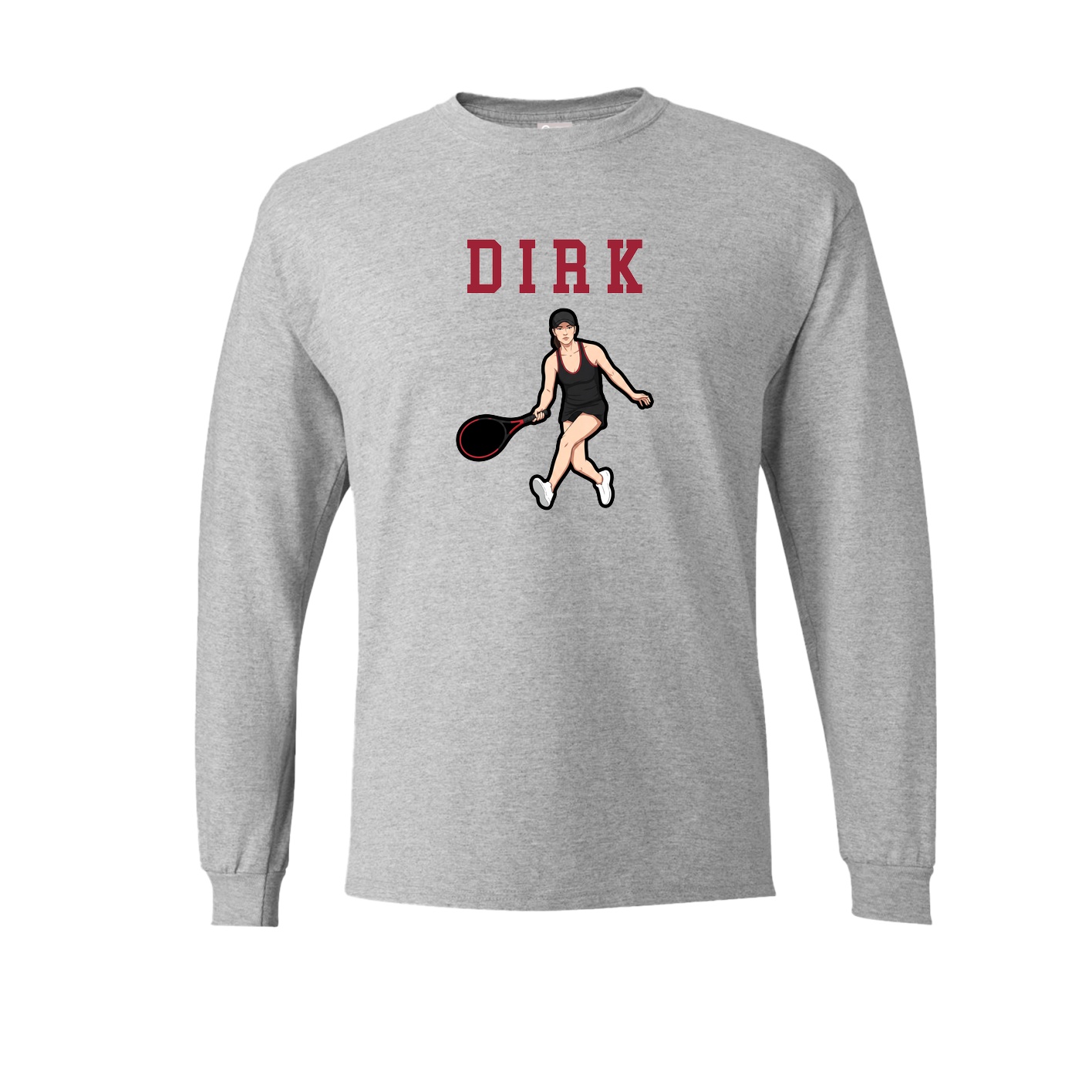 Long Sleeve Tee — Shirsey in Grey
