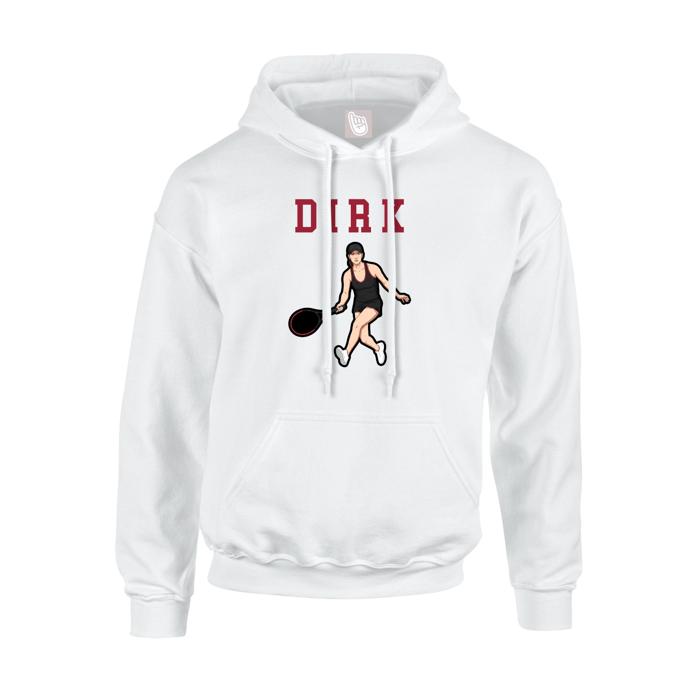 Hoodie — Shirsey in White