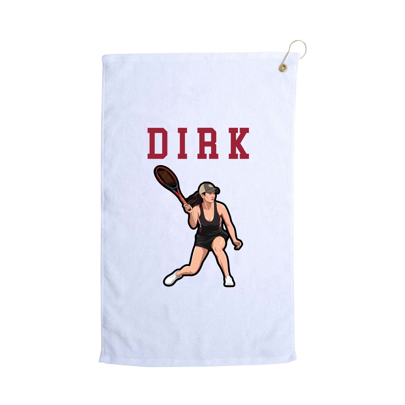Golf Towel — Shirsey in White