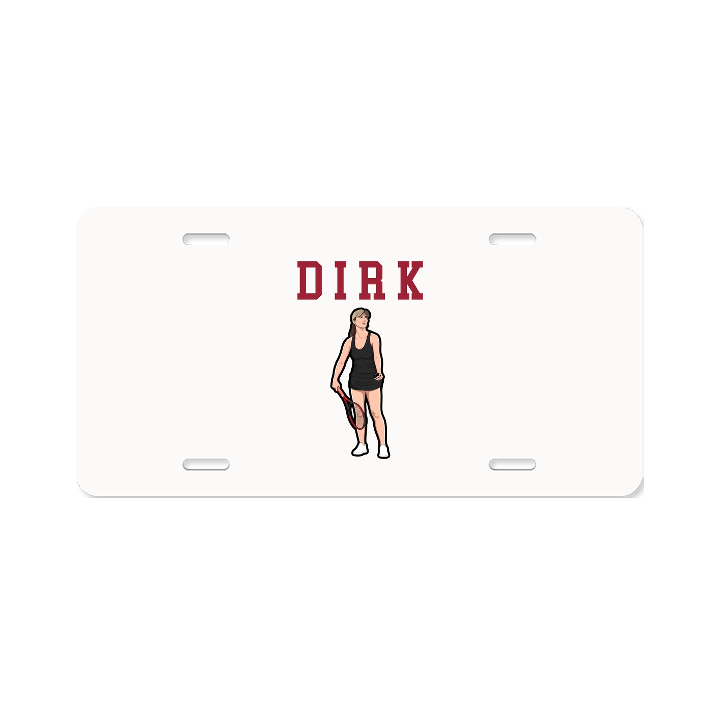 License Plate — Shirsey in Classic