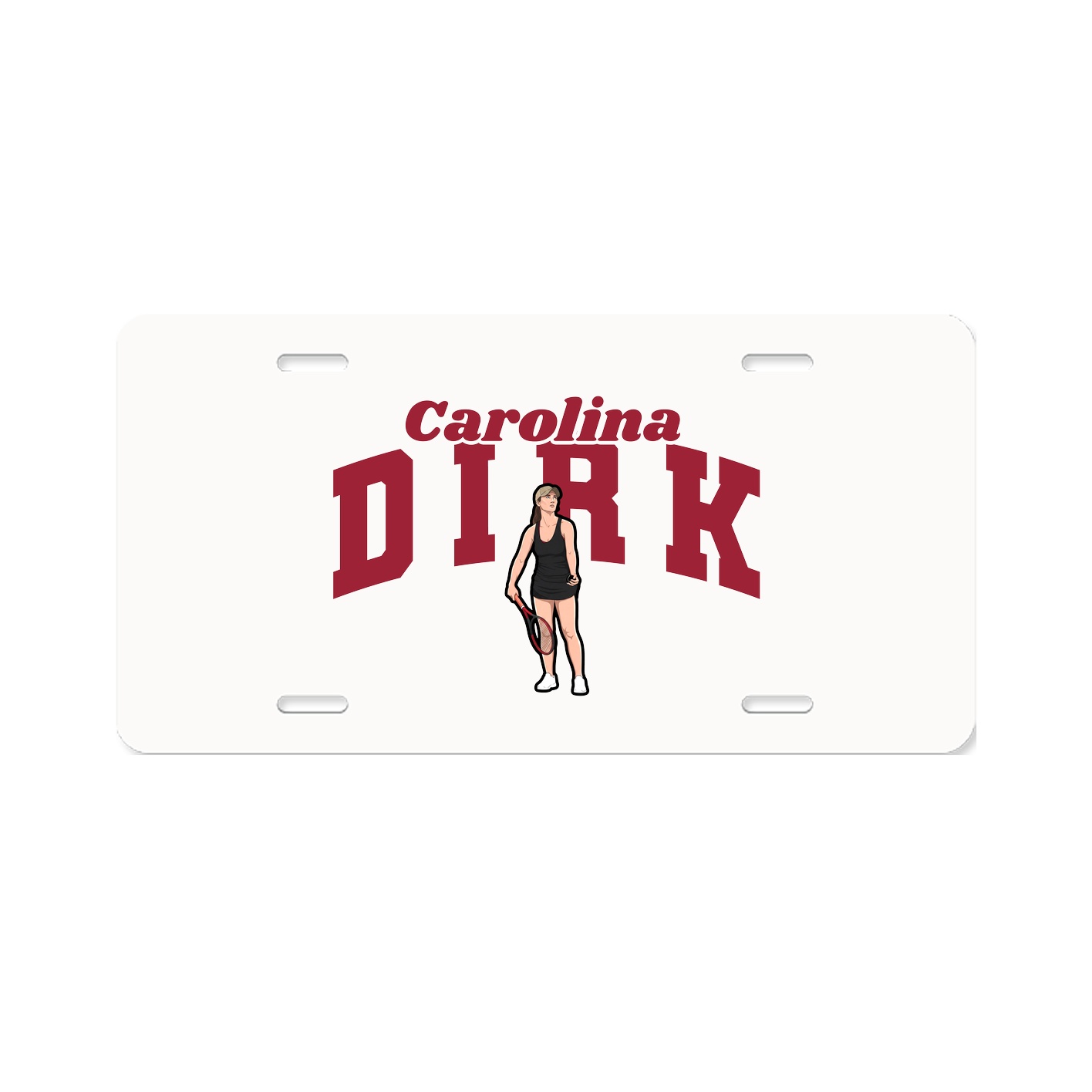 License Plate — Signature Arch in Classic