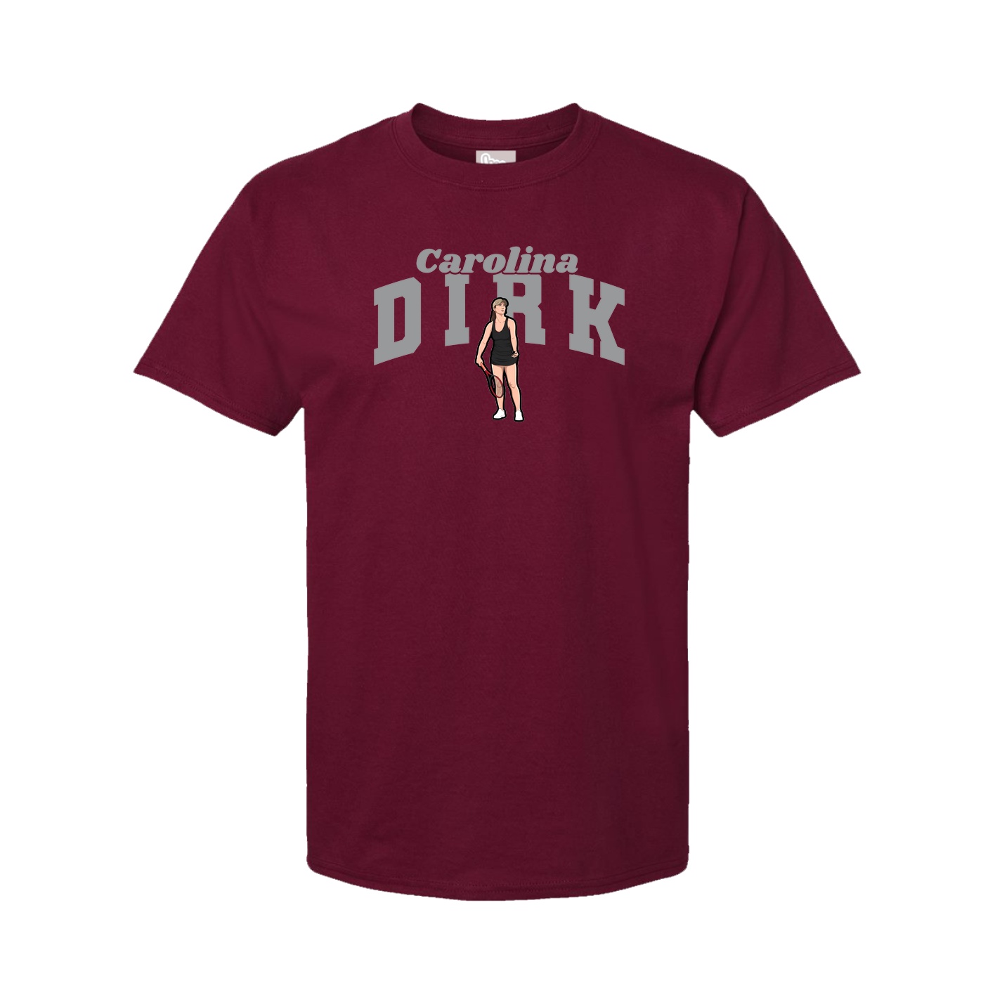 Tee — Signature Arch in Cardinal