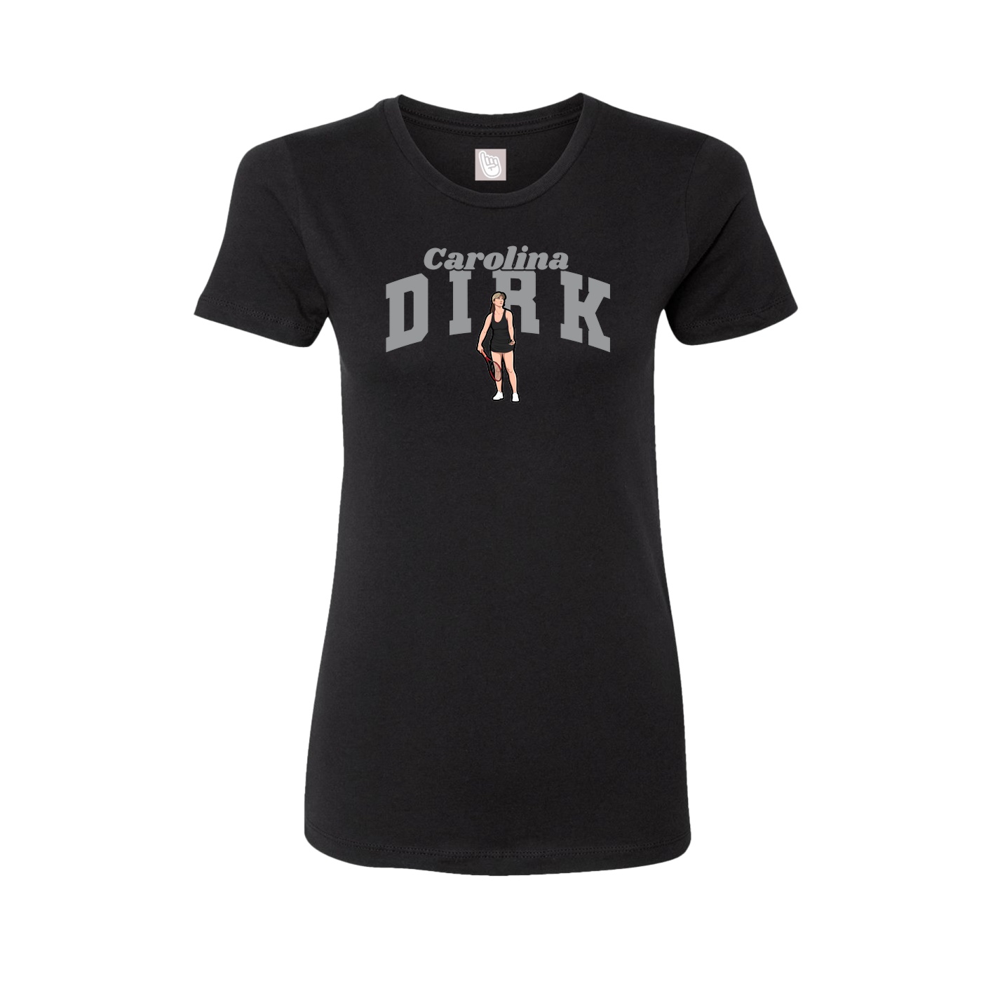 Womens Tee — Signature Arch in Black