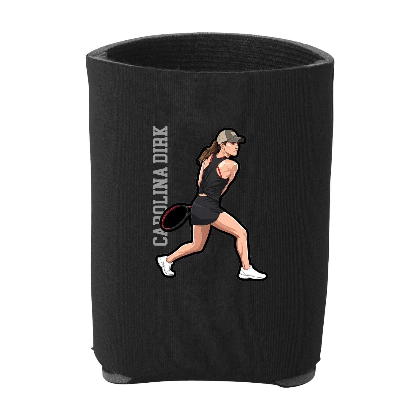 Can Holder — Name Vertical in Black