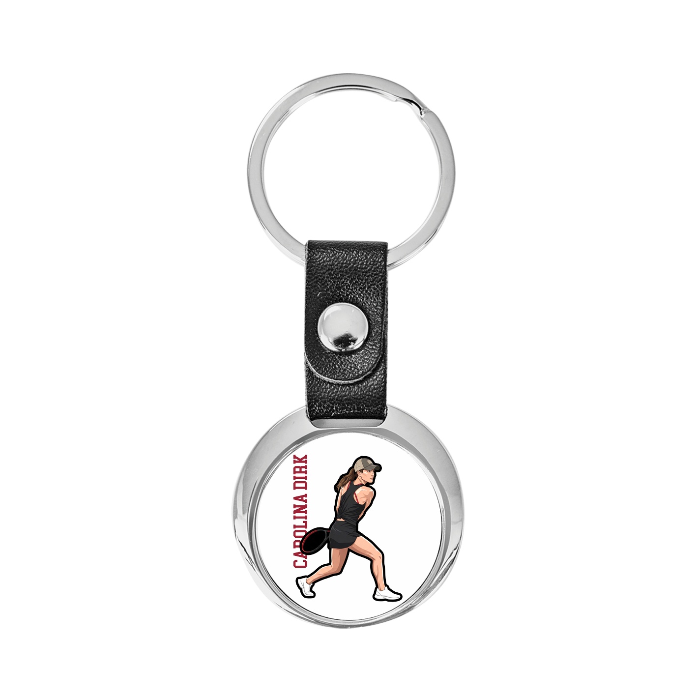 Key Chain — Name Vertical in Classic