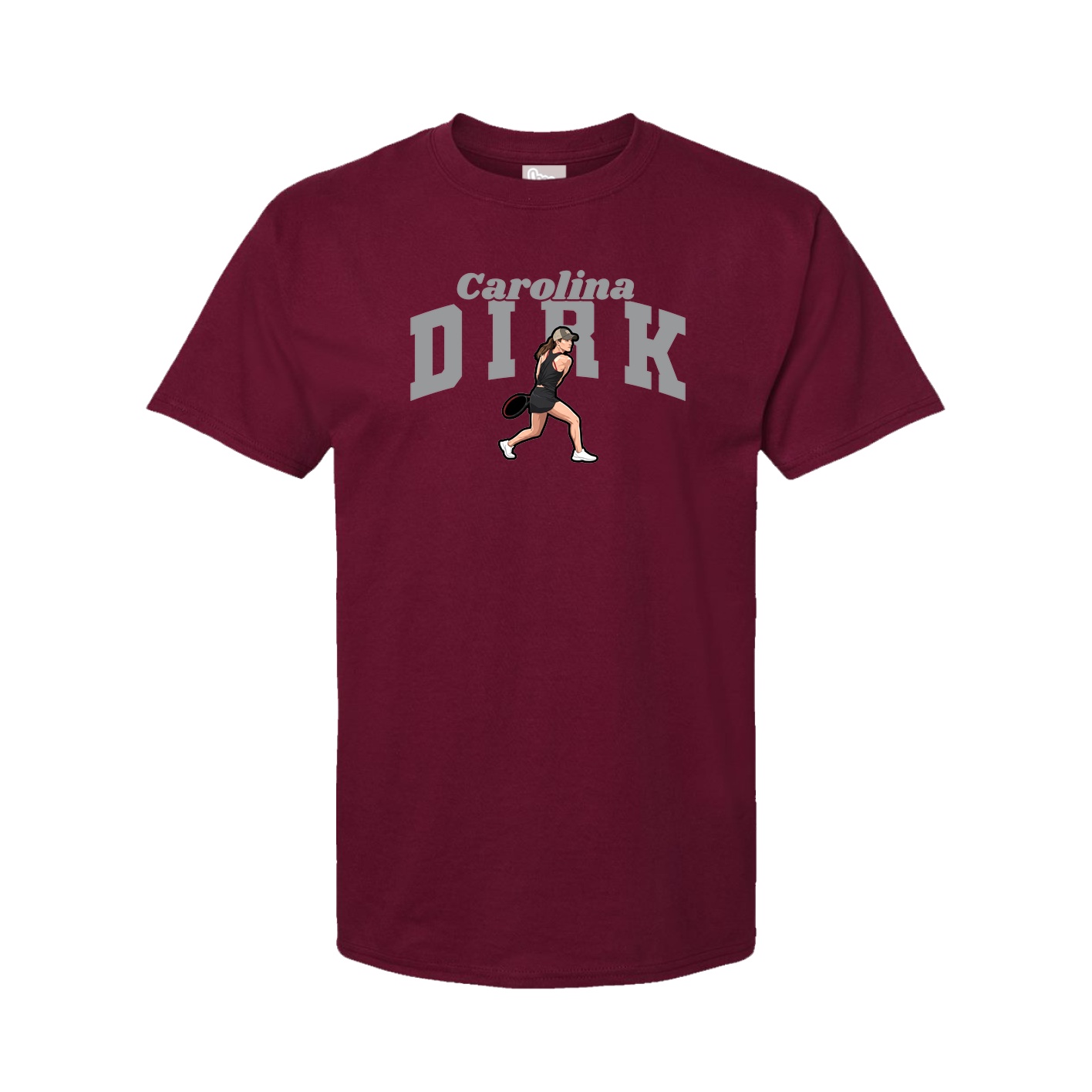 Tee — Signature Arch in Cardinal