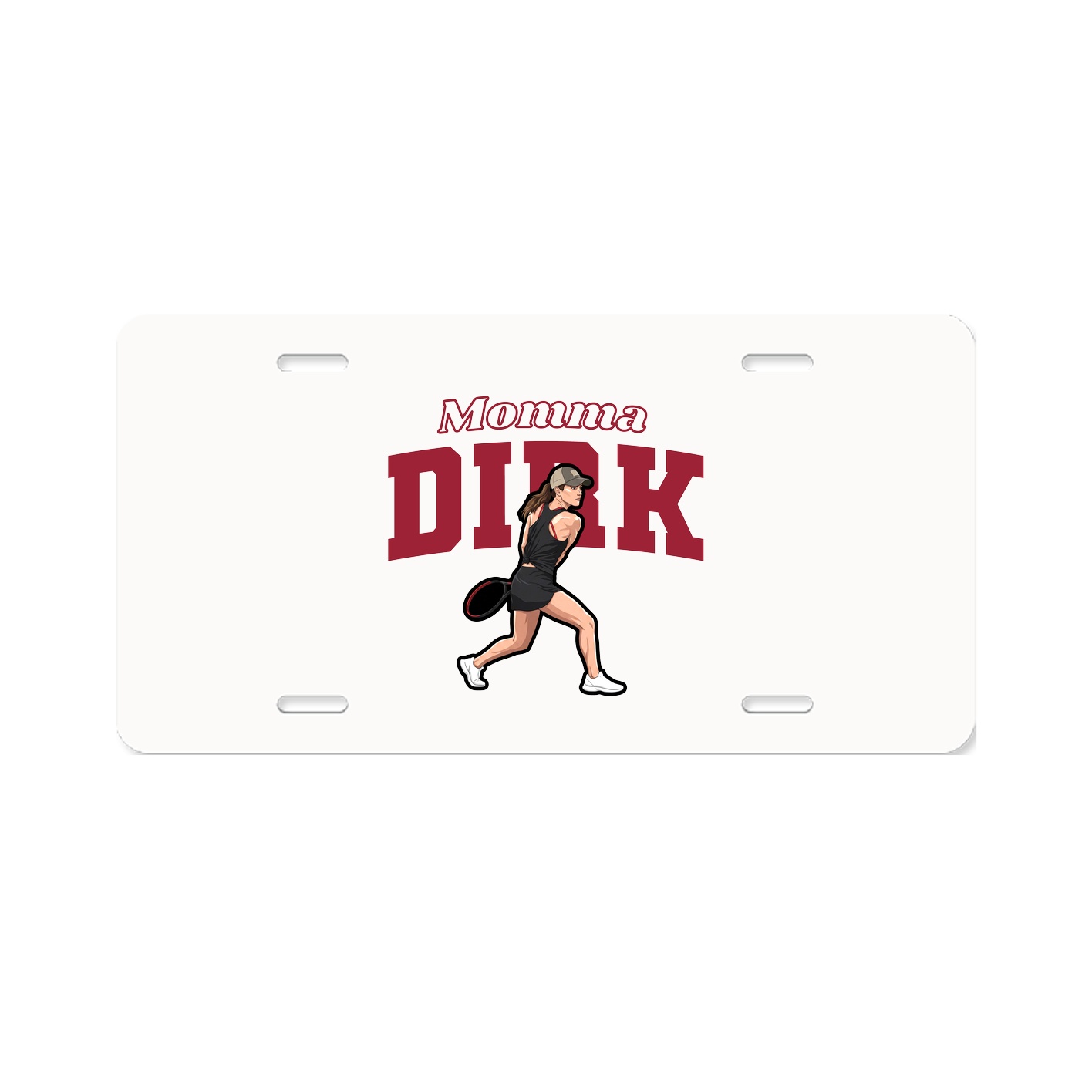 License Plate — Mothers Day Block in Classic