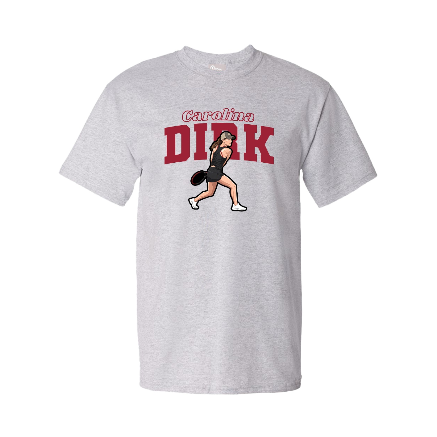 Youth Tee — Name Arch in Grey