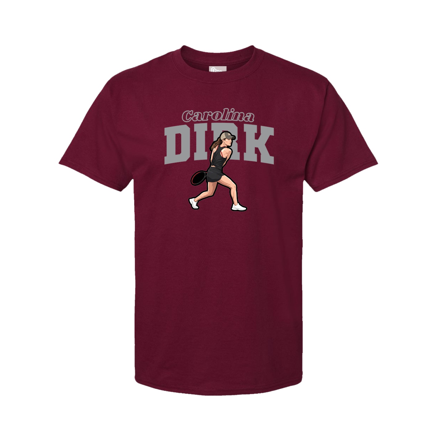 Youth Tee — Name Arch in Cardinal